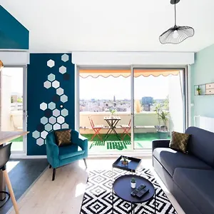 La Terrasse De Gatsby - Vue Wow - Netflix Apartment Toulouse